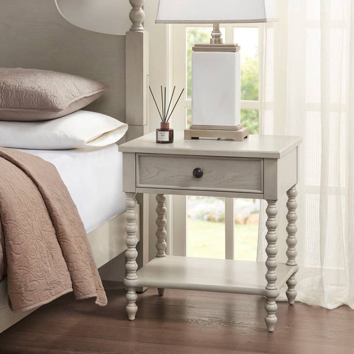 Farmhouse Wood Nightstand