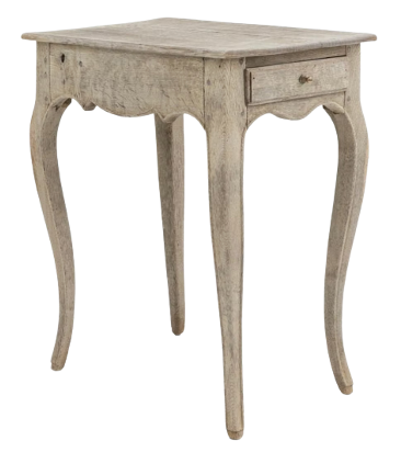 Antique Bleached Side Table