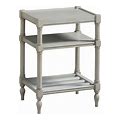 Summer Hill Chairside Table in French Grey