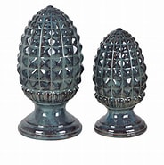 Henley Pineapple Finial Set