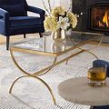 Crest Gold Coffee Table